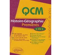 Histoire-Géographie - Premières L, ES et S - Joëlle Salazar - Ellipses - broché - Scolaire / Universitaire