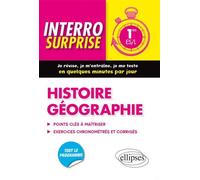 Histoire-Géographie - Premières L et ES - Bernadette Tisserand - Ellipses - broché - Scolaire / Universitaire