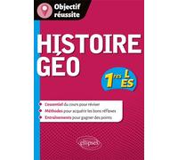 Histoire-Géographie - Premières L et ES - Marc Czeszak - Ellipses - broché - Scolaire / Universitaire