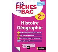 Histoire-Géographie Seconde - Programme 2025-2026 - Mes fiches pour le BAC 2de