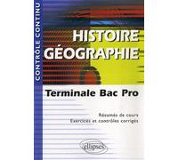 Histoire-Géographie - Terminale Bac Pro - Thierry Bianchi - Ellipses - broché - Scolaire / Universitaire