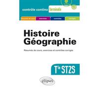Histoire-Géographie. Terminale ST2S - Virginie Grandhomme - Ellipses - broché - Scolaire / Universitaire