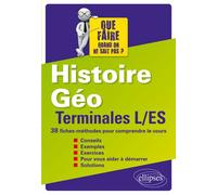 Histoire-Géographie - Terminales L/ES - 38 fiches-méthodes pour comprendre le cours - Thierry Bianchi - Ellipses - broché - Scolaire / Universitaire