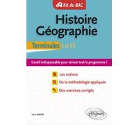 Histoire-Géographie - Terminales L et ES - Sylvie Binche - Ellipses - broché - Scolaire / Universitaire