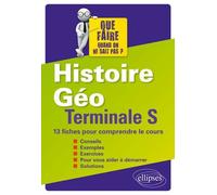 Histoire-Géographie Tle S