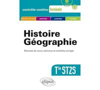 Histoire-Géographie Tle ST2S