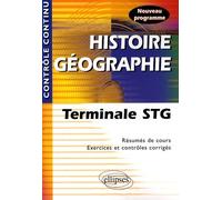 Histoire-Géographie Tle Stg