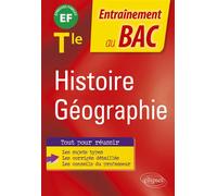 Histoire-Géographie - Tle Terminale - Brice Rabot - Ellipses - broché - Scolaire / Universitaire