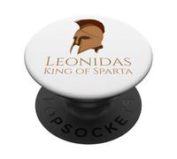 Histoire Grecque Ancienne et Classique - Leonidas Roi de Sparte PopSockets PopGrip Adhésif