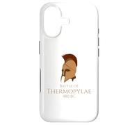 Histoire Grecque Antique Bataille des Thermopyles - Casque Spartiate Coque pour iPhone 17
