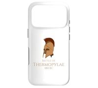 Histoire Grecque Antique Bataille des Thermopyles - Casque Spartiate Coque pour iPhone 17 Pro