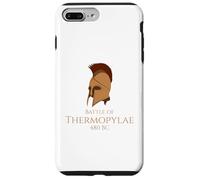 Histoire Grecque Antique Bataille des Thermopyles - Casque Spartiate Coque pour iPhone 7 Plus/8 Plus