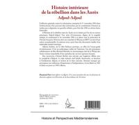 Histoire intérieure de la rébellion dans les Aurès Adjoul-Adjoul - Raymond Nart - L'harmattan - broché - Essai