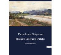 Histoire Littéraire D'italie