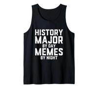 Histoire Major by Day Memes by Night History Student Meme Débardeur