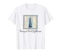 Histoire Maritime du Phare de Pemaquid Point dans Le Maine T-Shirt