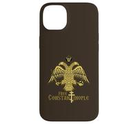 Histoire médiévale de Constantinople Libre Byzantine Romaine Orientale Coque pour iPhone 14 Plus