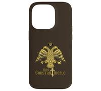 Histoire médiévale de Constantinople Libre Byzantine Romaine Orientale Coque pour iPhone 14 Pro