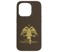Histoire médiévale de Constantinople Libre Byzantine Romaine Orientale Coque pour iPhone 15 Pro