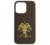 Histoire médiévale de Constantinople Libre Byzantine Romaine Orientale Coque pour iPhone 15 Pro Max
