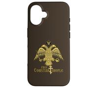 Histoire médiévale de Constantinople Libre Byzantine Romaine Orientale Coque pour iPhone 16