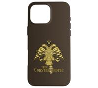 Histoire médiévale de Constantinople Libre Byzantine Romaine Orientale Coque pour iPhone 16 Pro Max