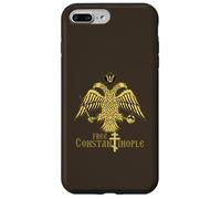 Histoire médiévale de Constantinople Libre Byzantine Romaine Orientale Coque pour iPhone 7 Plus/8 Plus