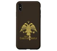 Histoire médiévale de Constantinople Libre Byzantine Romaine Orientale Coque pour iPhone XS Max