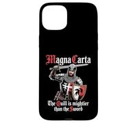 Histoire médiévale Magna Carta Parlement et Droits civils Coque pour iPhone 15 Plus