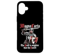 Histoire médiévale Magna Carta Parlement et Droits civils Coque pour iPhone 16 Plus