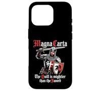 Histoire médiévale Magna Carta Parlement et Droits civils Coque pour iPhone 16 Pro