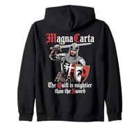 Histoire médiévale Magna Carta Parlement et Droits civils Sweat à Capuche