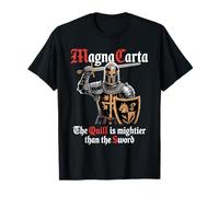 Histoire médiévale Magna Carta Parlement et Droits civils T-Shirt