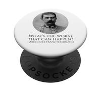 Histoire Meme - Archiduc Franz Ferdinand - WWI The Great War PopSockets PopGrip Adhésif