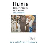 L'histoire Naturelle De La Religion Et Autres Essais
