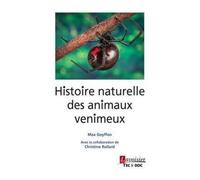 Histoire Naturelle Des Animaux Venimeux
