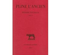 Histoire naturelle. Livre II Pline L'Ancien (Auteur), Jean Beaujeu (Edité par)