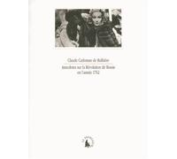 Histoire ou Anecdotes sur la Révolution de Russie en l'année 1762 - Claude-Carloman Rulhière - Gallimard - broché - Essai