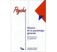Histoire, psychologie générale