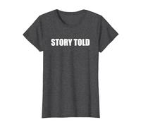 Histoire racontée T-Shirt, Femme, Chiné Foncé, S