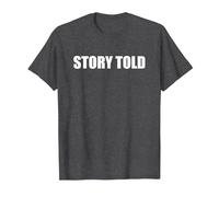 Histoire racontée T-Shirt, Homme, Chiné Foncé, XXL