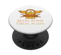 Histoire Romaine Antique - Make Rome Great Again - Legion Eagle PopSockets PopGrip Adhésif