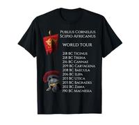 Histoire Romaine Antique SPQR - Scipion Africanus World Tour T-Shirt