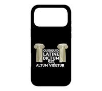 Histoire Romaine Latine Dicton philosophique Professeur Latin drôle Coque pour iPhone 17 Pro Max