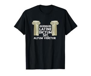 Histoire romaine latine dicton philosophique professeur latin drôle T-Shirt