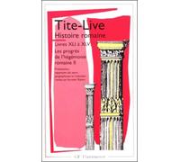 Histoire romaine, livres XLI à XLV