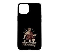 Histoire Romaine SPQR Jules César Idée Cadeau Latin Meme Coque pour iPhone 15 Plus