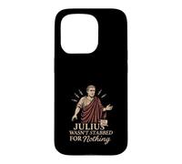 Histoire Romaine SPQR Jules César Idée Cadeau Latin Meme Coque pour iPhone 15 Pro