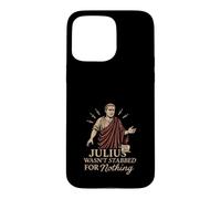 Histoire Romaine SPQR Jules César Idée Cadeau Latin Meme Coque pour iPhone 15 Pro Max