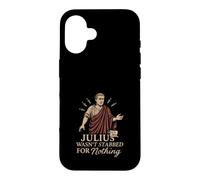 Histoire Romaine SPQR Jules César Idée Cadeau Latin Meme Coque pour iPhone 16
